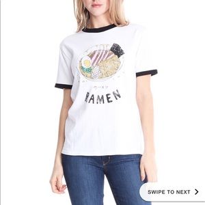 Michelle by Commune Tops - CUTE Ramen T by Michelle by Commune Michelle by Commune Tops - CUTE Ramen T by Michelle by Commune